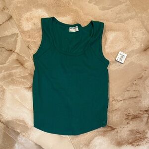 Free people Green Tank Top